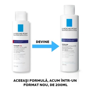 La Roche Posay Kerium DS Sampon anti-matreata x 200ml - Img 4
