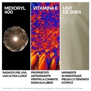 La Roche Posay Lapte hidratant cu protectie solara SPF 50+ pentru copii Anthelios UVmune 400 Dermo-Pediatrics x 75ml - Img 2