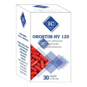 Orostim HV 125mg pentru imunitate copii x 30 capsule, Institutul Cantacuzino