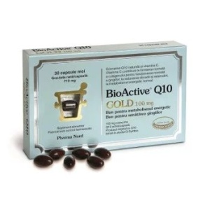 Pachet Bio Seleniu x 30 tablete + Bio Active Q10 Gold x 30 capsule - Img 3