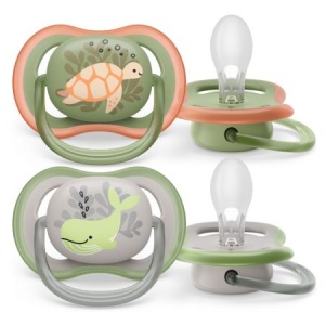 Philips Avent suzete ultra air multicolor, 6-18 luni x 2 bucati (cod SCF085/60)