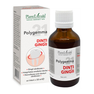 PlantExtrakt Polygemma nr. 21 Dinti si Gingii x 50ml