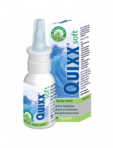 Quixx Soft Spray nazal izotonic pentru igiena zilnica x 30ml