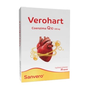 Sanvero Verohart Coenzima Q10 100mg x 30 capsule