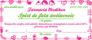 Spirt de fata anti-acneic x 45 grame - Img 2