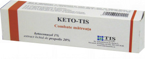 Tis Keto-Tis Gel capilar antimatreata, dermatita seboreica x 50 grame