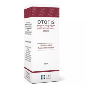Tis Ototis picaturi auriculare x 10ml
