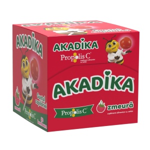 Akadika Propolis C cu aroma de portocala x 10 acadele