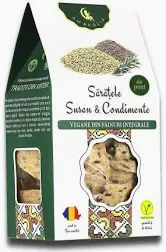 Ambrozia Saratele Vegane cu Susan si Condimente x 107g