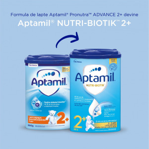 Aptamil Nutri-Biotik 2+, formula de lapte praf de la 2 ani x 800 grame - Img 2