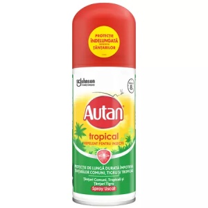 Autan Spray impotriva tantarilor Tropical x 100ml