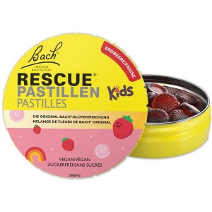 Bach Rescue Kids Dropsuri cu aroma de capsuni x 50 grame