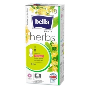 Bella Panty Herbs absorbante zilnice Flori de Tei x 18 bucati