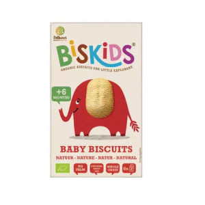 Biskids Biscuiti Eco pentru copii 6+ x 120g