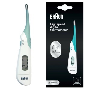 Braun Termometru cu varf flexibil, masurare in 10 secunde