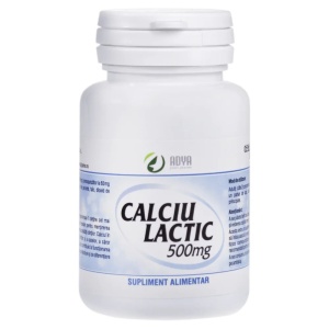 Calciu Lactic x 50 capsule