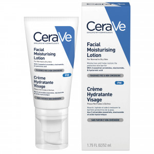 CeraVe Crema Hidratanta de Fata,Ten Normal-Uscat x 52ml
