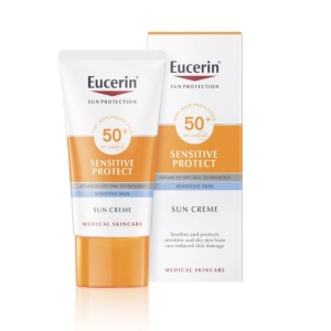 Eucerin Crema cu protectie solara pentru ten sensibil cu SPF50 x 50ml