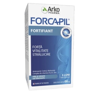 Forcapil fortifiant pentru par si unghii x 180 capsule