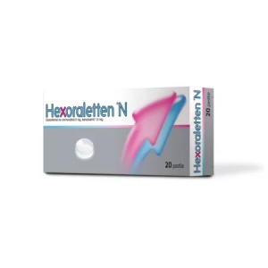 Hexoraletten N 5mg+1.5mg x 16 comprimate de supt