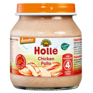 Holle Bio Piure din carne de pui x 125 grame