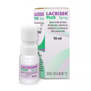 Lacrisek Plus spray ocular x 10 ml