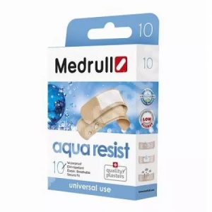 Medrull Aqua Resist plasturi rezistenti la apa x 10 bucati