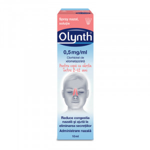 Olynth 0.5mg/ml spray nazal copii x 10ml