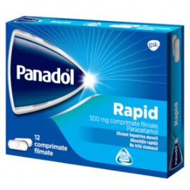 Panadol Rapid 500mg x 12 comprimate filmate