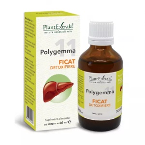 PlantExtrakt Polygemma nr. 11 Ficat si detoxifiere x 50ml