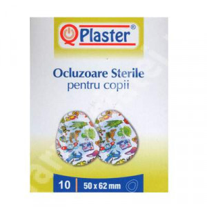 QPlaster Ocluzoare pentru Copii x 10 buc