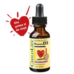 Secom Vitamina D3 500UI pentru copii x 30ml - Img 2