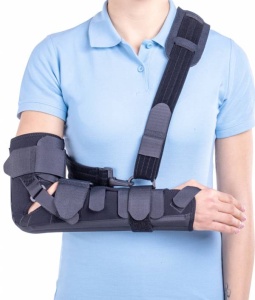 Triamed Orteza de cot incheietura mainii fixa Triafix Elbow, marimea 4 mana dreapta (cod SRT214) - Img 1