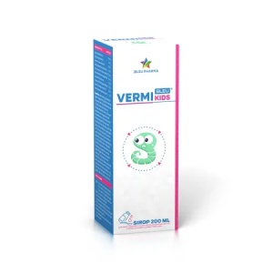 VermiBleu Kids sirop antiparazitar copii x 200ml, Bleu Pharma
