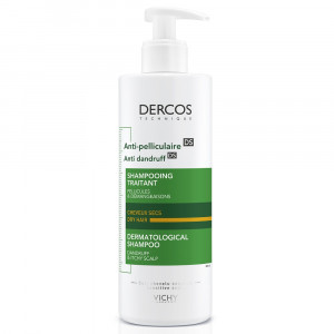 Vichy Dercos Sampon antimatreata pentru par normal-gras x 390ml - Img 1