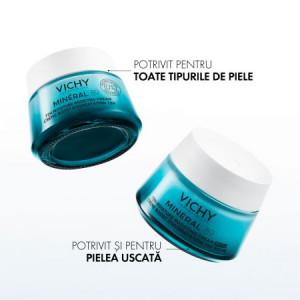 Vichy Mineral 89 Crema Intens Hidratanta 72H toate tipurile de ten x 50ml - Img 2