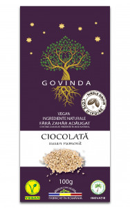 Ambrozia ciocolata vegana cu susan rumenit x 100 grame