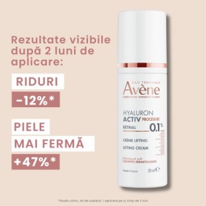 Avene Hyaluron Activ Procedure Crema de fata lifting cu 0.1% retinal x 30ml - Img 3
