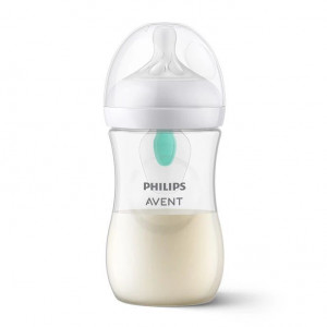 Avent Biberon Natural Response Airfree cu tetina 1 luna + x 260ml (cod SCY673/01)