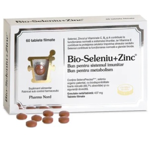 Bio-Seleniu + Zinc x 60 tablete