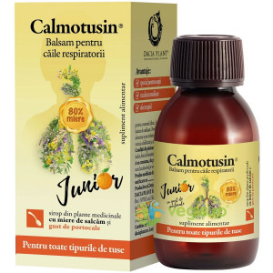 Calmotusin Junior Sirop cu Gust de Portocale x 100ml