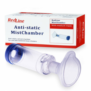 Camera de inhalare cu masca pentru copii, RedLine