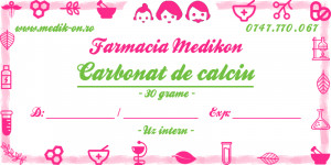 Carbonat de calciu x 50 grame - Img 2