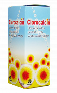 Clorocalcin 133.6 mg/ml picaturi orale x 50 ml
