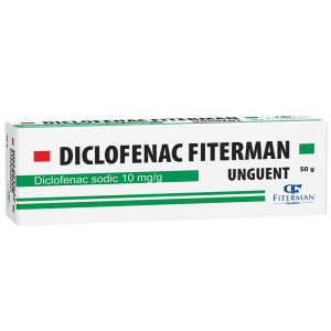 Diclofenac 10mg/g unguent x 50 grame
