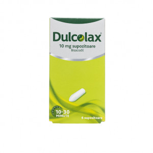 Dulcolax 10mg x 6 supozitoare
