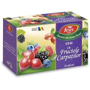 Fares Ceai cu Fructele Carpatilor x 20 plicuri