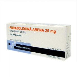 Furazolidona 25mg x 10 capsule