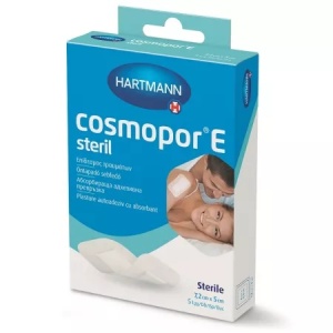 Hartmann Cosmopor plasturi sterili din silicon 7.2cm x 5cm x 5 bucati
