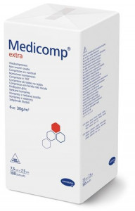 Hartmann Medicomp Extra Steril 7.5/7.5cm x 25